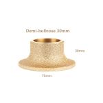 3 Inch Grinding Diamond Cup Wheel 40 Grit Vacuum Brazed