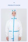 Ppe Medical Isolation Gown S-4XL Size For Work Protection