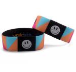 13.56MHZ Adjustable RFID Wristbands Custom Logo RFID Tyvek Wristbands