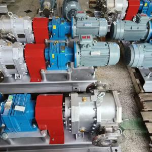 China 30-315KW Rubber Industrial Wastewater Pump Anticorrosive Tri Lobe factory