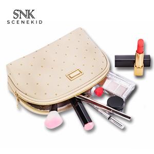 China Korea Shell Shape Small Travel Polyester Cosmetic Bag factory