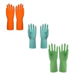 Household Natural Latex 55g Waterproof Dishwashing Gloves