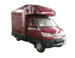 CHERY Vintage Burger Ice Cream Vending Trucks , Mobile Fast Food Vans