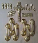 International Coffin 100Sets Casket Handle Hardware