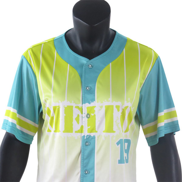 2020 Fashion Style Custom Sublimated Cheerleading Baseball Jersey For Ladies