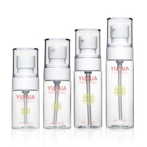 China 30ml 50ml 60ml Facial Cleanser PET Lotion Bottle Liquid Packing on sale