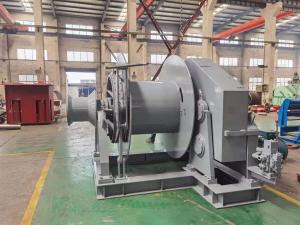 China Cranes 10 Ton Electric Hydraulic Winch Wire Rope Winch factory