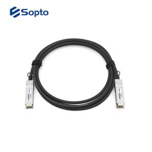 China AOC 40G OM3 Fiber Optic Cable QSFP+ To 4 Duplex LC 3.0 Mm Diameter factory