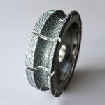 Electroplated Stone Edge Diamond Profiling Wheel For Marble Grinding Wheel Stone