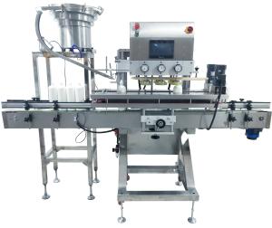 China PET Plastic Jam Jar Monoblock Filler Capper Machine Beer Bottle Capping Machine on sale