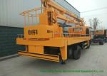 JMC Knuckle Boom Truck Mounted Aerial Work Platform , 18 Meter Bucket Lift Truck
