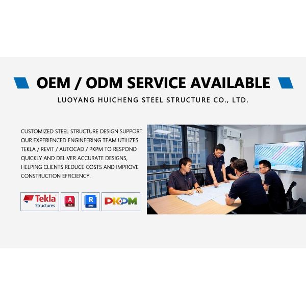 Steel structure warehouse facility