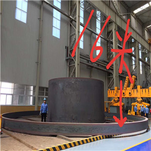 9M 200 T Rotary Kiln Tyre Plain Riding Ring Castings And Forgings