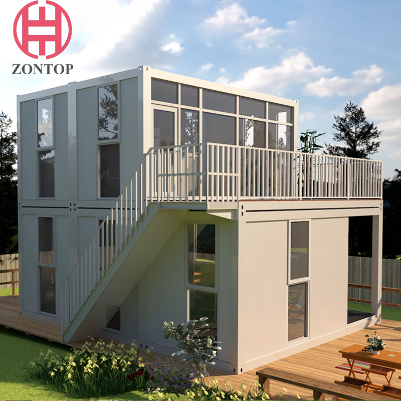 Zontop Quick Install Luxury Design For Canteen Shopping Mall Building Warehouse Steel Shipping Container