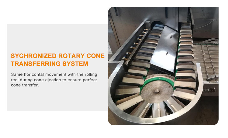 Large Multifunctional Automatic Wafer Production Line Monaka Wafer Baking Machine
