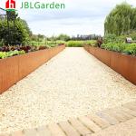 Wear Resistance 1.6mm Corten Steel Lawn Edging Rusted Metal Landscape Edging