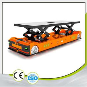 China Heavy Duty Omnidirectional AGV Automated Guided Vehicle 10000KG Customized factory