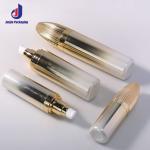 Electroplate Luxury Acrylic Set Liquid Foundation Bottle Face Cream Jar Pumb