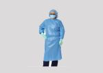 Anti Pull Disposable Isolation Gowns Regular Weight 20 - 40gsm Non Woven