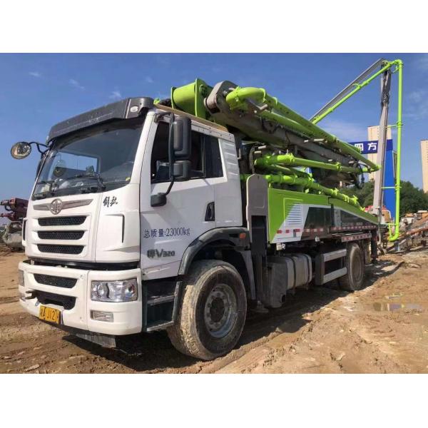 36.5m Horizontal 31.8m Vertical Used Concrete Pump Truck ZLJ5230THBJE 38X-5RZ
