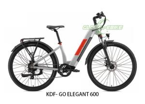 China EcoGlide 700C City Electric Bike With 250W Motor And 7-Speed Shimano Gearing factory