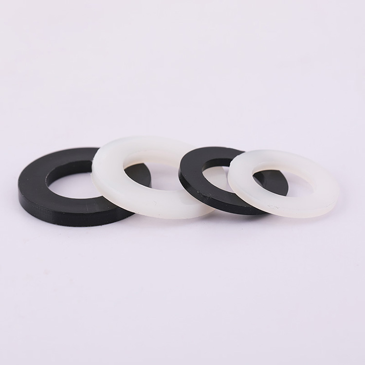 3/8 Nylon 6/6 Flat Plastic Washer Din125 White Black