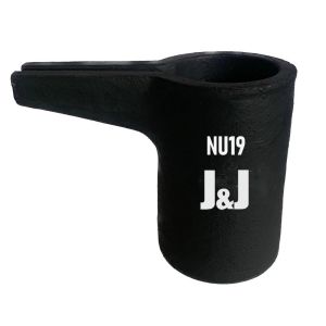 Heat Resistant SiC Graphite Crucible With Pouring Nozzle