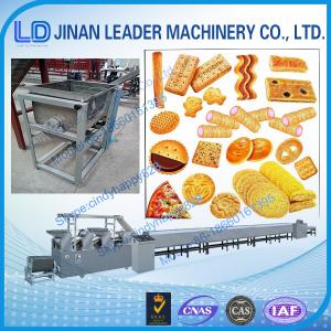 China Low consumption soft waffle cookies biscuit food production line factory