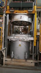 China 800KG Rotary Aluminum Holding Furnace For Melting Liquid Aluminium Melting factory