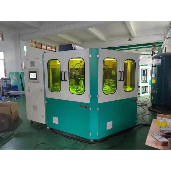 China 4 Color CNC Bottle Screen Printer Full Servo Container Screen Printer 60pcs/Min factory