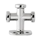 Mirror Polished AISI316 Stainless Steel Cross Bollard Marine Hardware Mast Cleat
