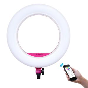China 48W AX-480D Phone bluetooth control LED Ring Light Lamp 2800-9990K For Live Stream Makeup Photography factory