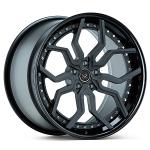 13" Bronze Brush 3 PC Forged Wheels Alloy Rims Aluminum 18 19 Inches