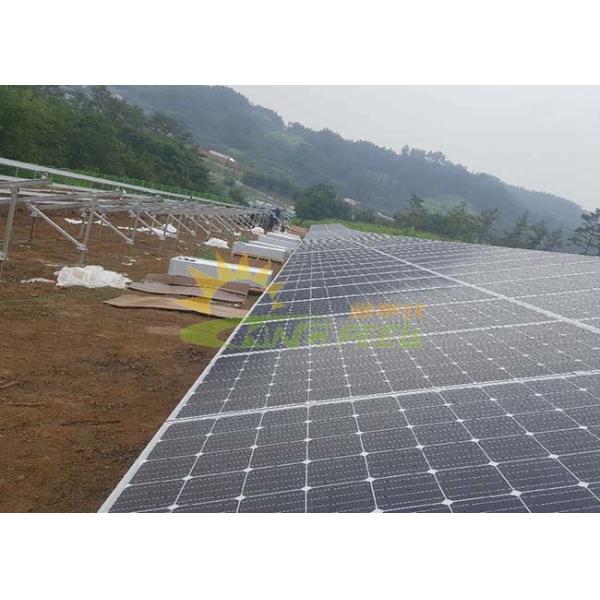 China Durable Solar PV Mounting Systems Flat Roof & Open Field Installation factory