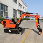 100ah Battery Mini Crawler Excavator With 8.3KW Motor