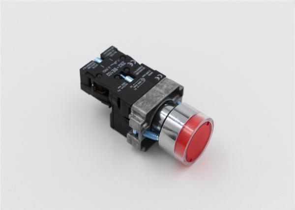 Momentary Flat Electronic Ac Push Button Switch Insulation Resistance For