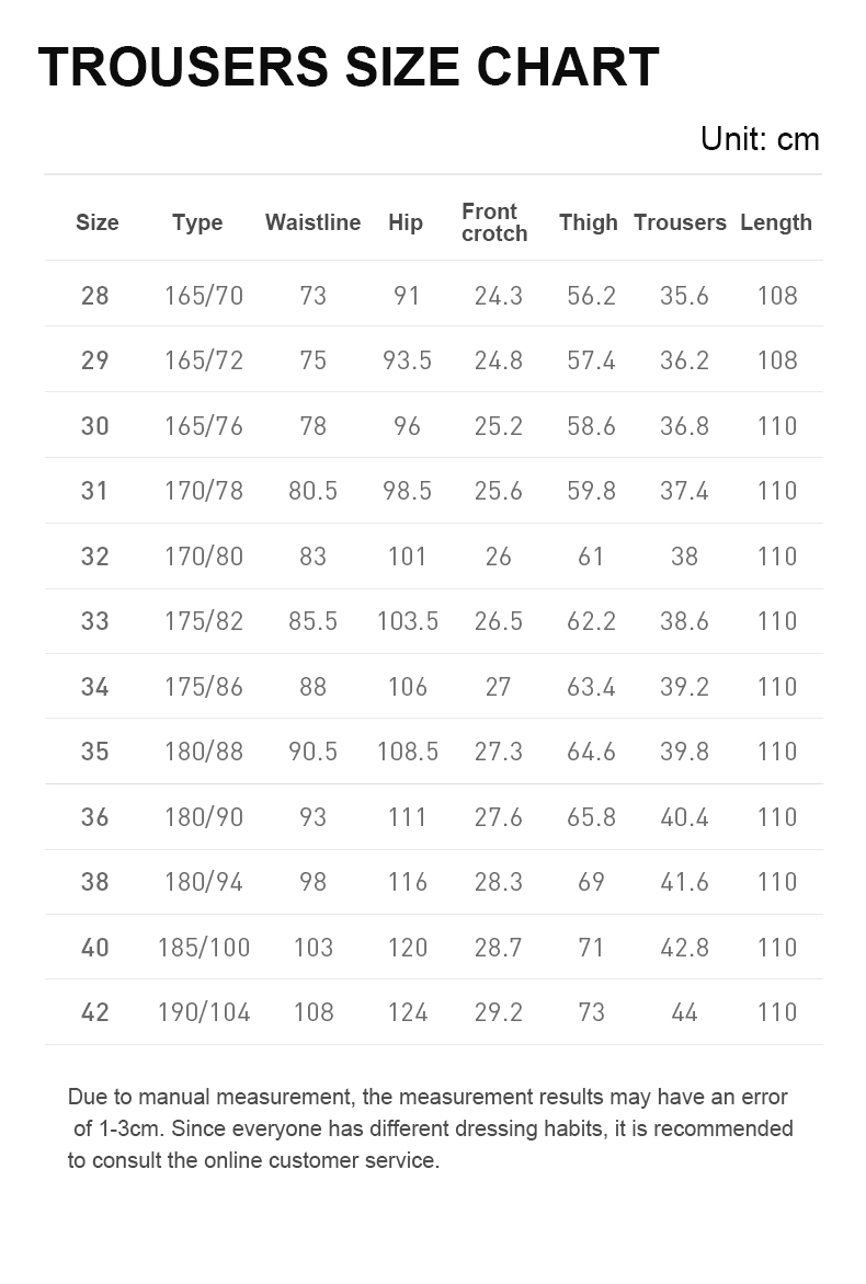 Black Blue Fabric Zipper Work Pants Trousers for Men 70% Wool Stretchable Cotton Spandex