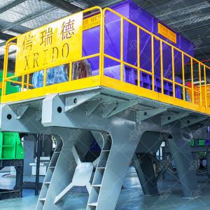 China Waste Aluminum Shredder Steel Scrap Car Shell Shredder Machine factory