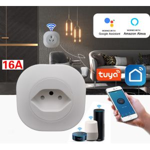 Swiss Standard Smart Socket Strip WIFI Modern Wall Outlets App Control