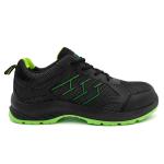 KPU Black Mesh Boots Industrial Breathable Steel Toe Sneakers S3