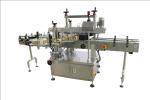 Flat Round Bottle Labeling Machine , Bottle Sticker Labeling Machine