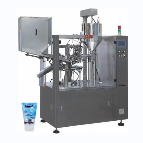 High Speed Soft Alu Plastic Tube Lotion Cream Full Automatic Filling And Sealing