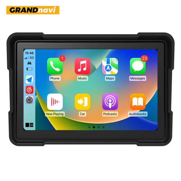 5Inch GRANDnavi Portable Navigation Device for Motorcycle Waterproof IPX6