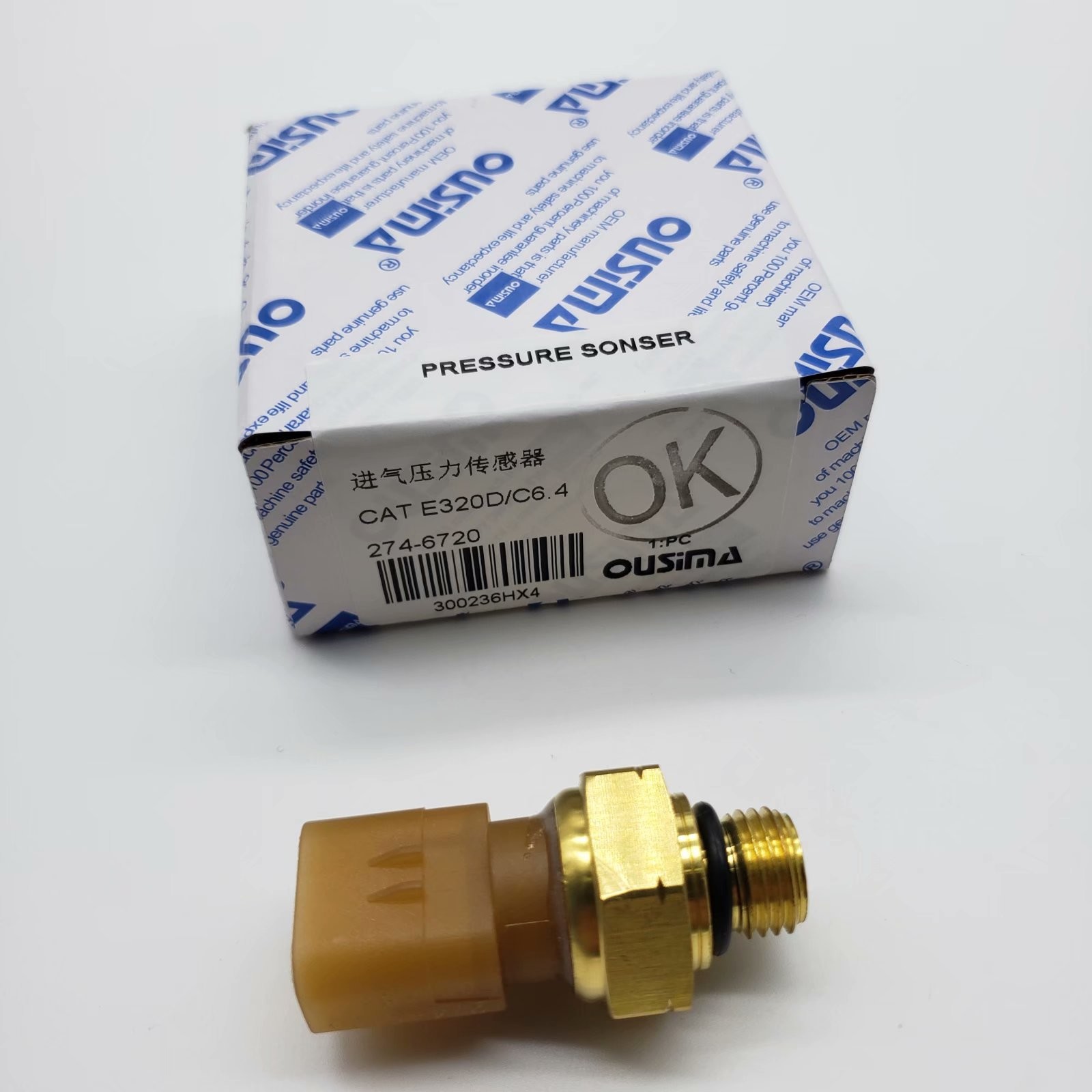 2746720 Oil Pressure Sensor For E320D C6.4 Excavator