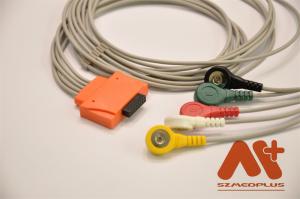 China Cardioline Walk 400H 5 Lead Holter Cable factory