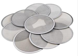 China Round 150mm 180mm 200mm Stainless Steel Filter Disc factory