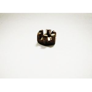 Stamping Process Slotted Hexagon Nuts M8*1.25 Surface Untreated For Mechanical