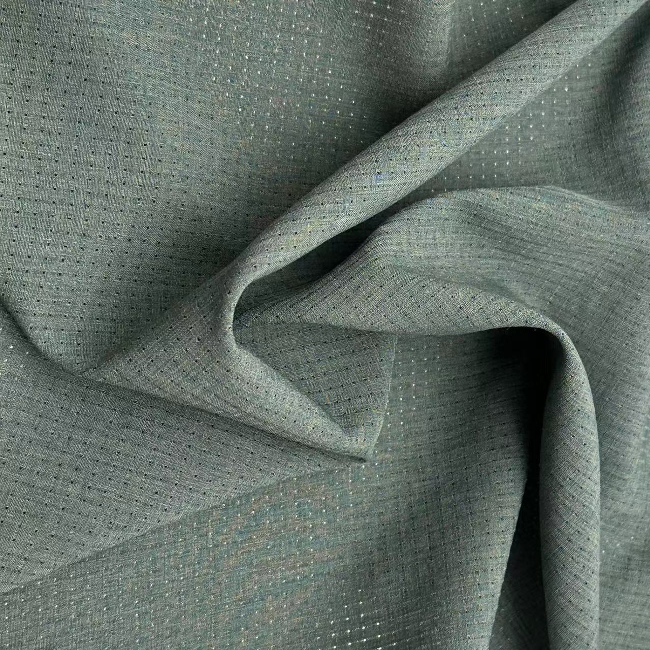 92% Polyester 8% Spandex 122GSM Eyelet Fabric For Sportwear