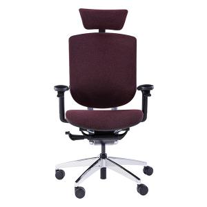 China WFH Chair With 4D Armrests Adjustable Lumbar Support Headrest Swivel Executive Swivel Office Chair factory