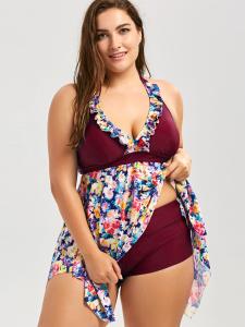 China swimwear women bikini Large size swimsuit black dress Beach vacation sexy piece swimsuit fat bikini Increase fertilizer factory